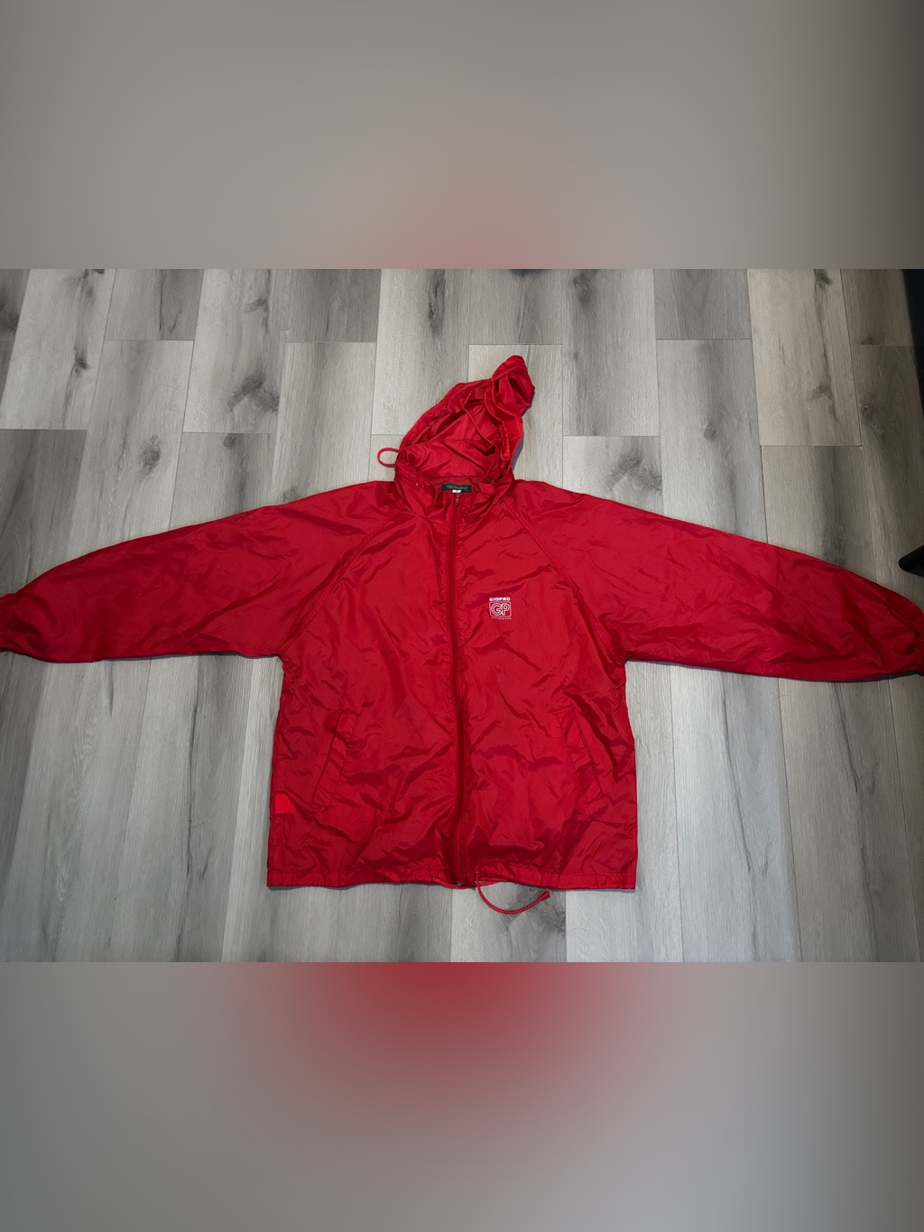 Vintage Giordano "Giopro Gp" Lightweight Windbreaker Jacket Size Medium